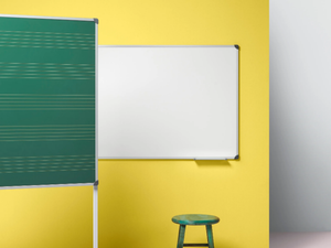 Classic magnetic board - Wall-mounted magnetic metal office whiteboard _ Made Design